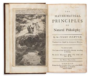 Newton, Sir Isaac (1642-1727) The Mathematical Principles of Natural Philosophy.